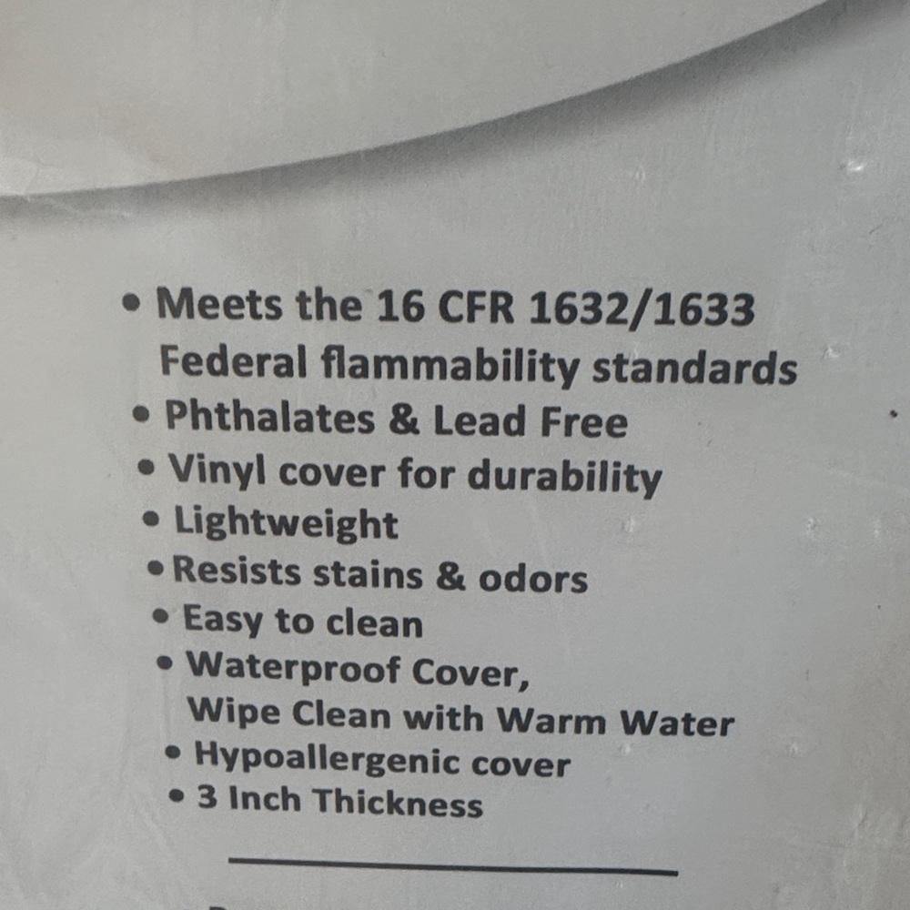 Gray Crib Mattress Cover - Picture 5 of 9
